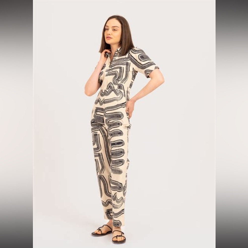 Anthropologie BEL KAZAN Kami jumpsuit NWOT